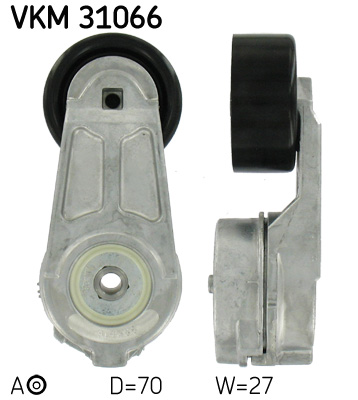 Tendicinghia, Cinghia Poly-V - VKM 31066 SKF